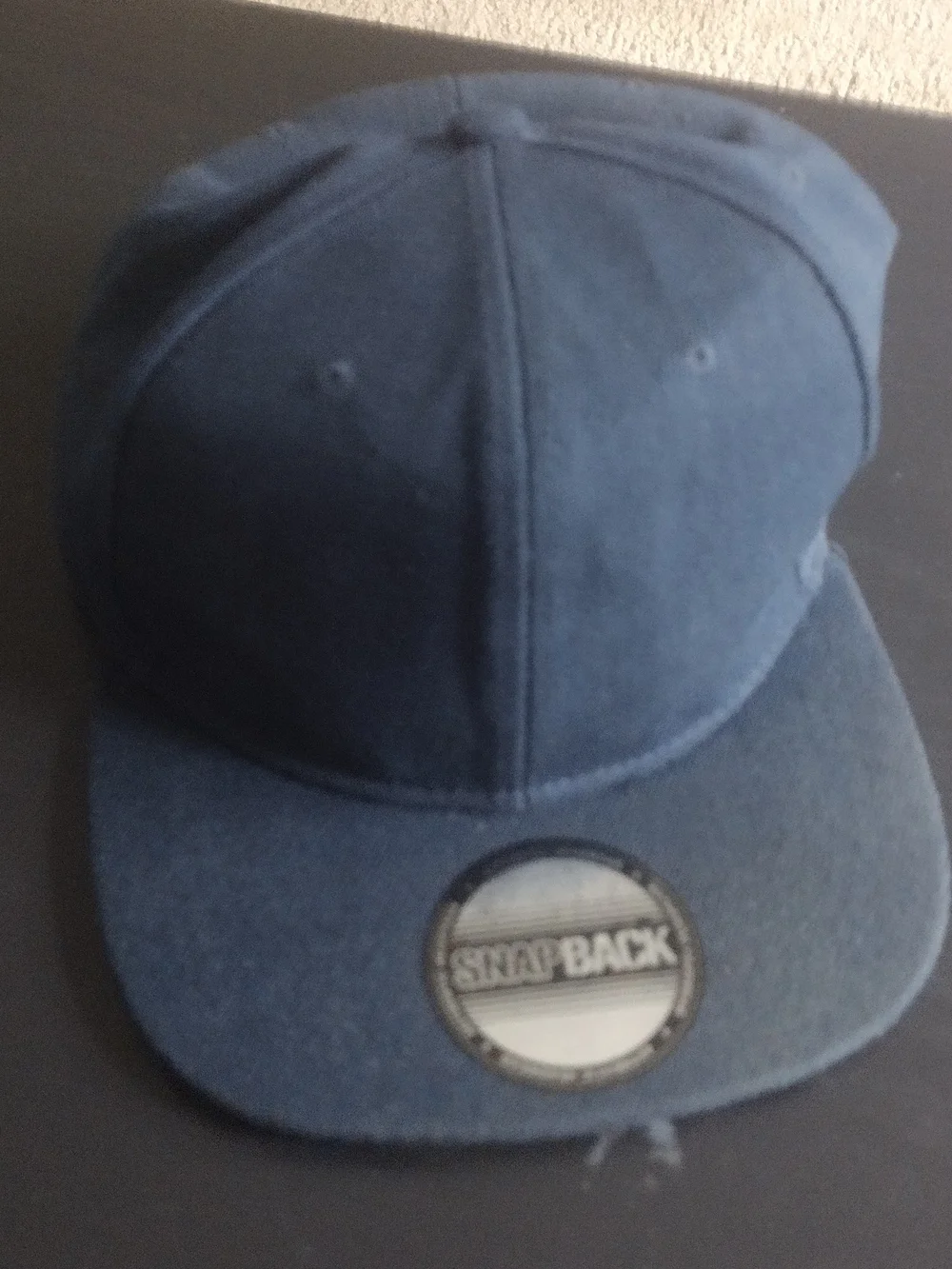 Plain Navy Blue Hat -$3